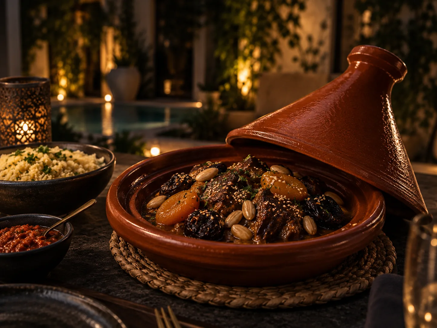 Une cuisine faite maison, Maroc & Occident